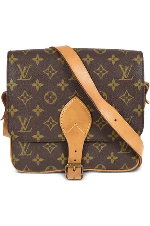 Louis Vuitton 2015 Pre-owned Macassar District mm Messenger Bag - Brown