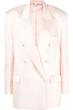 MAGDA BUTRYM Double-breasted silk blazer
