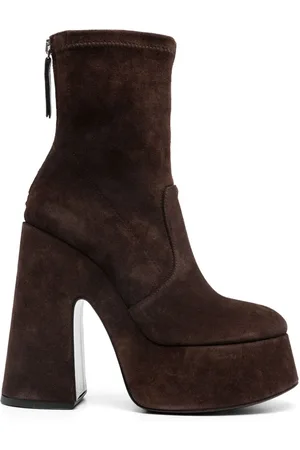 vic matiè Flare 150mm leather boots