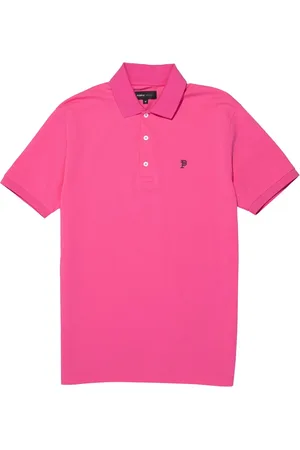 Purple Brand Logo-plaque piqué polo shirt