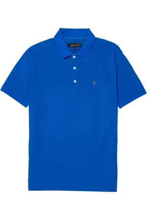 Purple Brand Logo-plaque piqué polo shirt