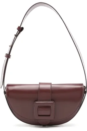 Sarah Chofakian Buckle-detail leather satchel bag