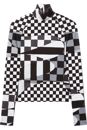 Puccini Giardino-print long-sleeve top