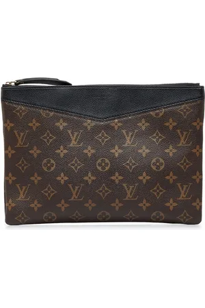Louis Vuitton 2019 Pre-owned Toupie Clutch Bag - Brown