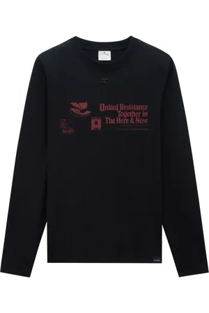 Courrèges Logo-appliqu?? sweatshirt
