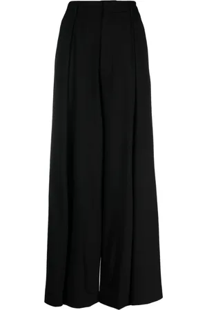 GIUSEPPE DI MORABITO Wide-leg pleated trousers