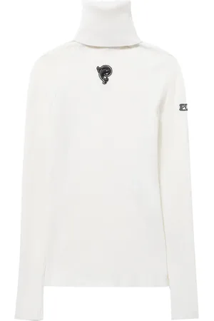 Puccini Logo-appliqué virgin-wool ribbed jumper