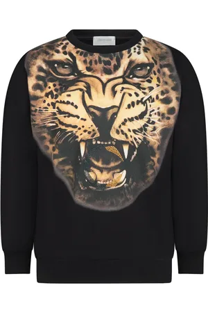 Roberto Cavalli Graphic-print cotton sweatshirt