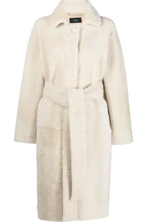 Joseph Belted shearling coat