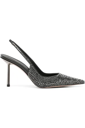LE SILLA Bella 90mm crystal-embellished pumps