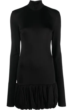 Moschino Open-back high-neck minidress