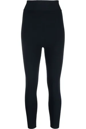 P.A.R.O.S.H. High-waisted elasticated-waistband leggings