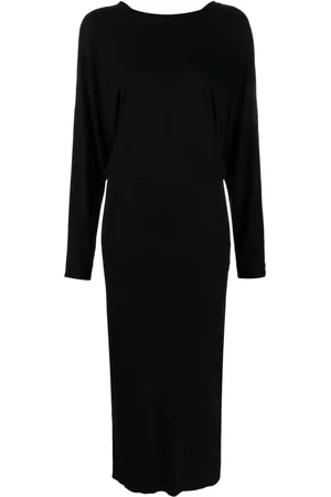 Khaite The Trina open-back midi dress