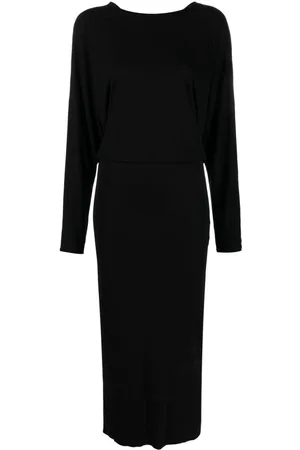 Khaite Trina cut-out draped maxi dress