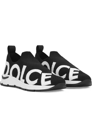 Dolce & Gabbana Logo-patch mesh sneakers