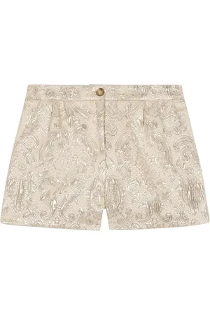 Dolce & Gabbana Majolica-motif jacquard shorts