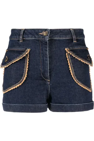 Moschino Passementer denim shorts