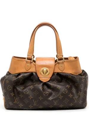 Louis Vuitton Boetie PM Monogram Brown Canvas Hobo Tote Bag Pre Owned