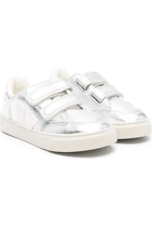Veja V-12 ChromeFree metallic sneakers