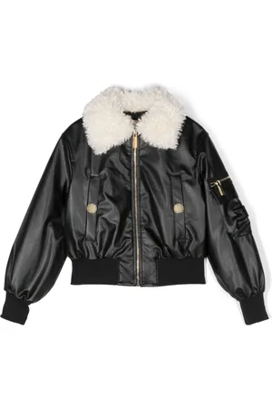 Elisabetta Franchi La Mia Bambina faux-fur jacket