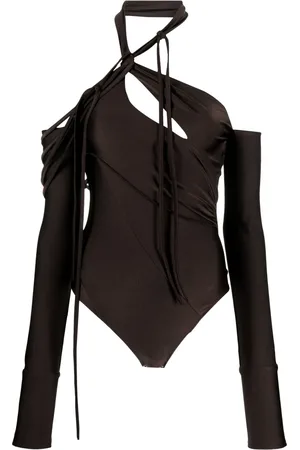 COPERNI Off-shoulder halterneck bodysuit