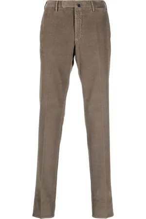 Incotex Straight-leg corduroy chinos
