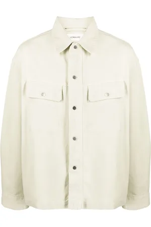 LEMAIRE Flap-pockets cotton shirt