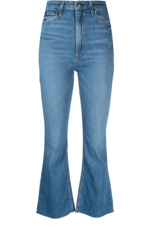 RAG&BONE Casey flared cropped jeans