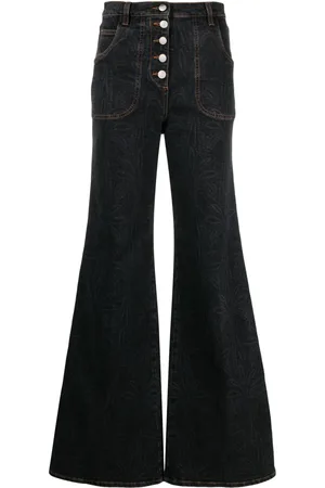 Etro Buttoned flared jeans