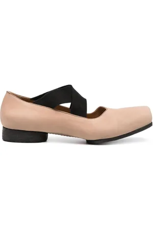 UMA WANG Suede ballerina shoes