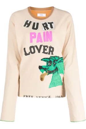 ERL Slogan-print cotton T-shirt