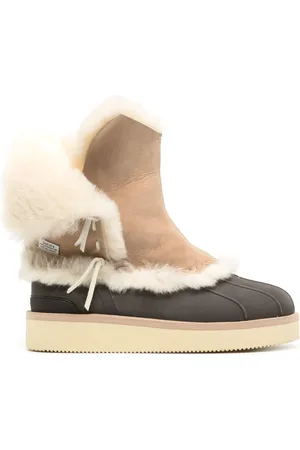 SUICOKE Moot round-toe leather boots