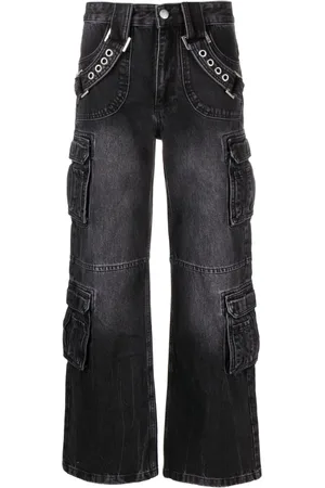 MISBHV Harness Strap cargo jeans