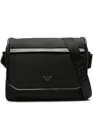 Emporio Armani Logo-plaque shoulder bag