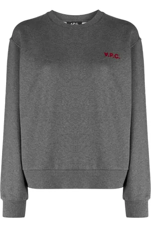 A.P.C. Logo-print cotton sweatshirt