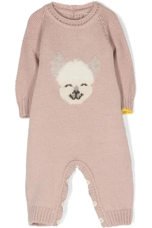 Gensami Merino wool-silk knitted romper