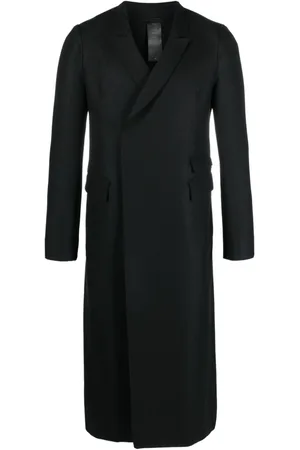 SAPIO Double-breasted wool midi coat