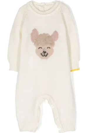 Gensami Merino wool-silk knitted romper