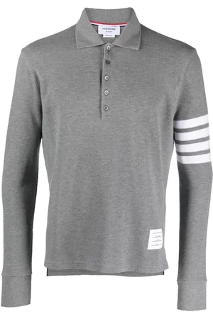 Thom Browne 4-Bar Stripe 2003-print polo shirt
