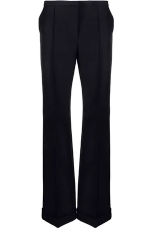 Serafini Pressed-crease straight-leg trousers