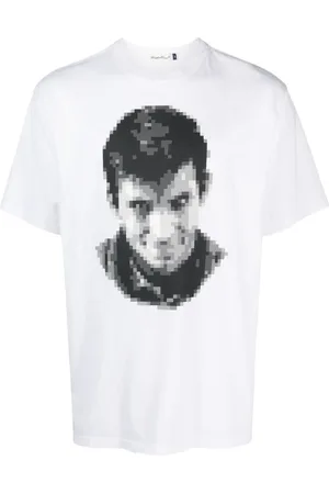 UNDERCOVER Pixelated-print cotton T-shirt