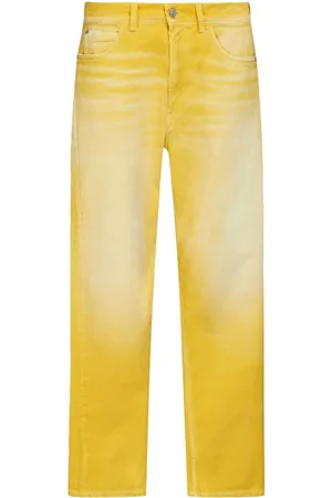 Yellow jeans deals mens