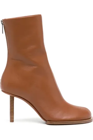 Jacquemus Les Bottines Rond Carr?? 80mm boots