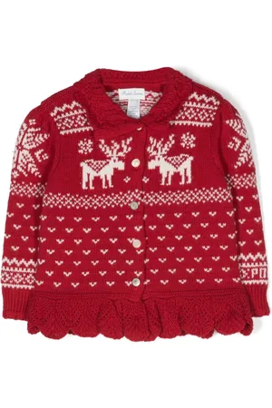 Ralph Lauren Fair isle-knit button-up cardigan