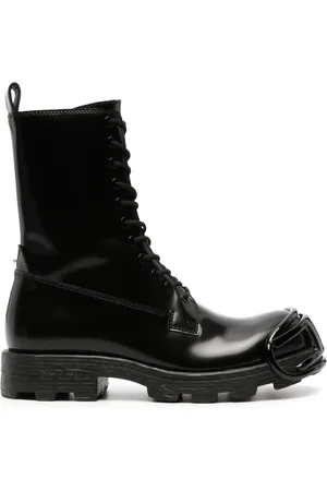 Diesel D-Hammer D lace-up leather boots