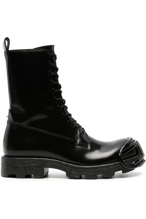 Diesel D-Hammer D lace-up leather boots