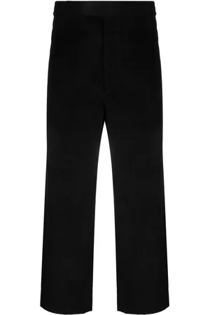 Thom Browne Corduroy RWB-stripe trousers