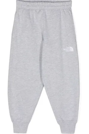 The North Face Logo-embroidered mélange-effect track pants