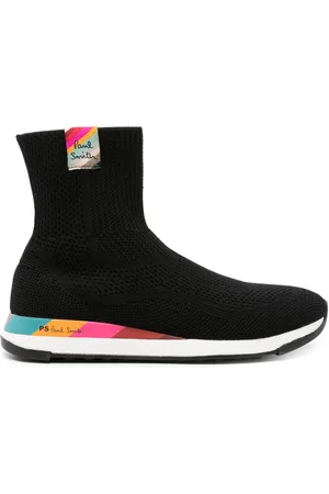 Paul Smith Comet logo-patch high-top sneakers