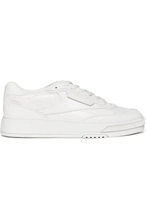 Reebok Club C Ltd cracked leather sneakers